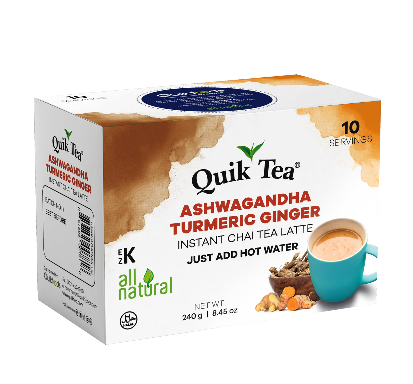 AshwagandhaTurmericGingerChai8.5Oz