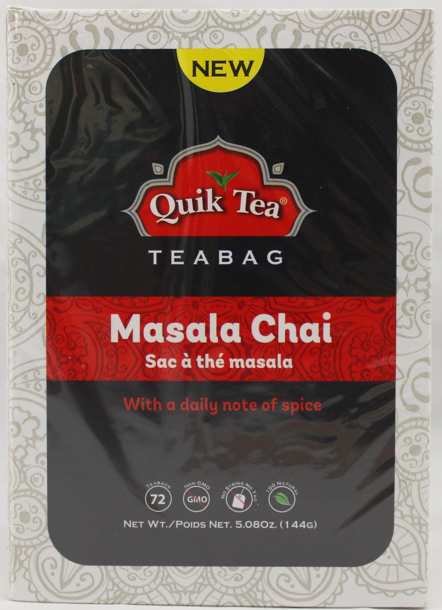 Quik Tea Masala Chai 72 teabags