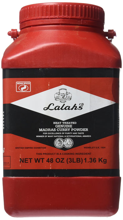 Lalah's Madras Curry Powder 3 lbs