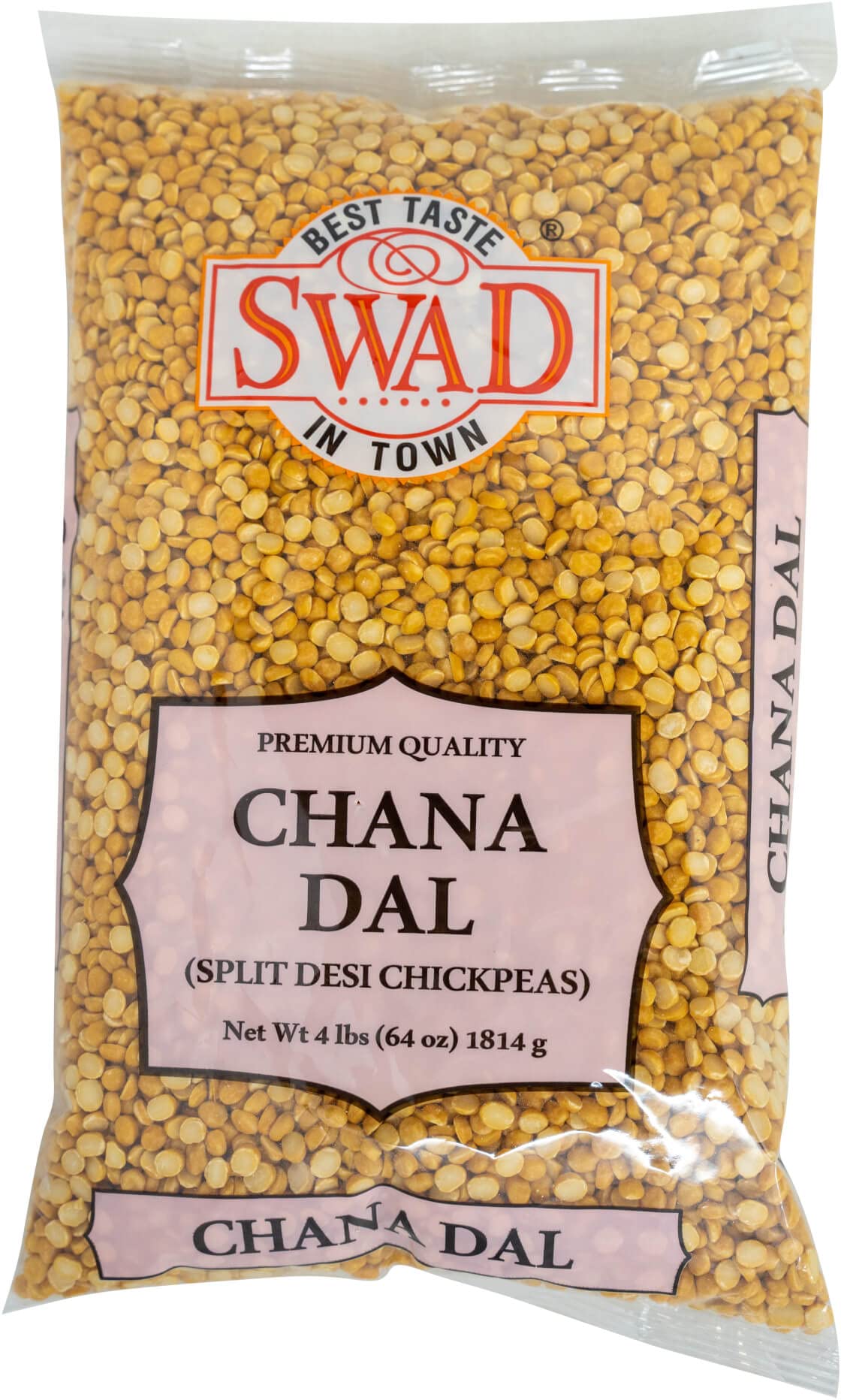 Swad Chana Dal Split Desi Chickpeas 4 lbs