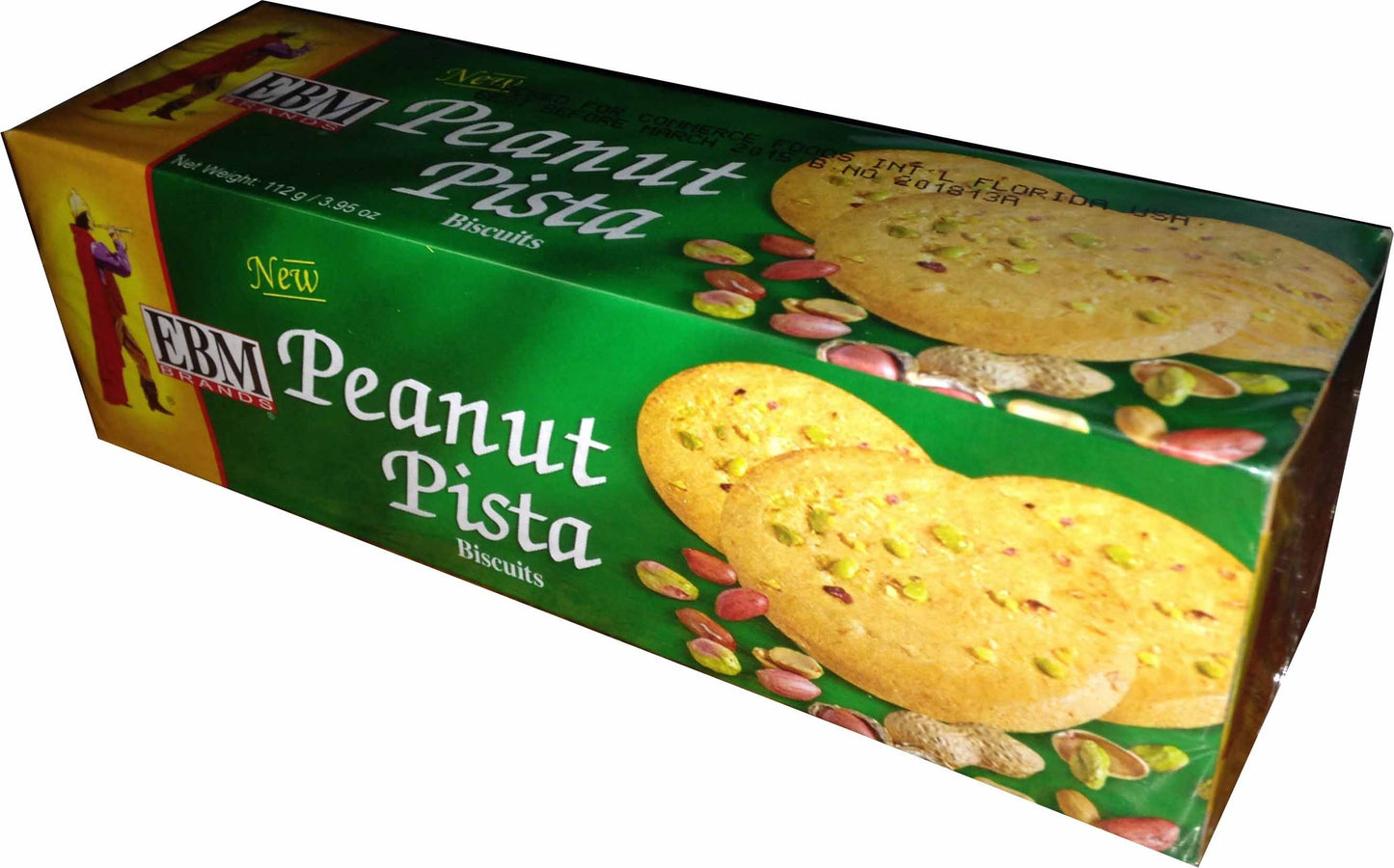 EBM Peanut Pista biscuits 118 gms