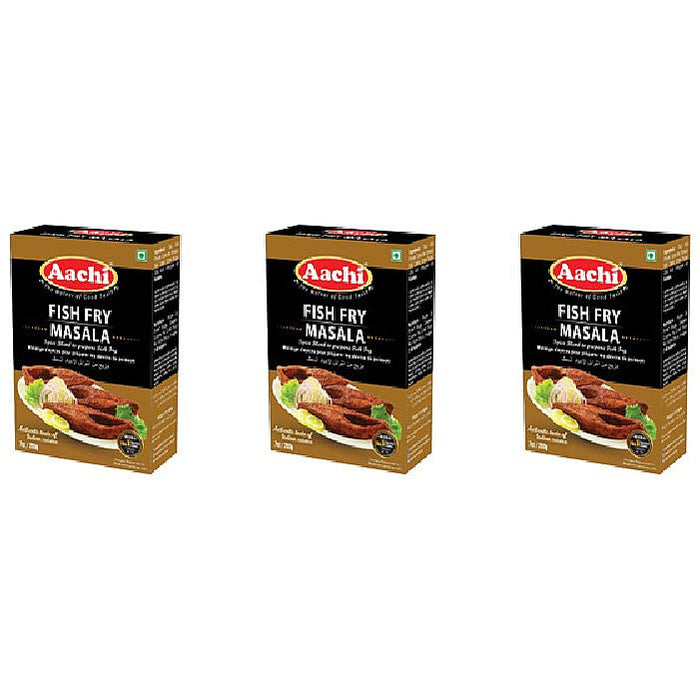 Pack Of 3 - Aachi Fish Fry Masala - 200 Gm