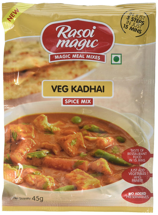 Rasoi Magic Spice Mix- Veg Kadhai 45 gms