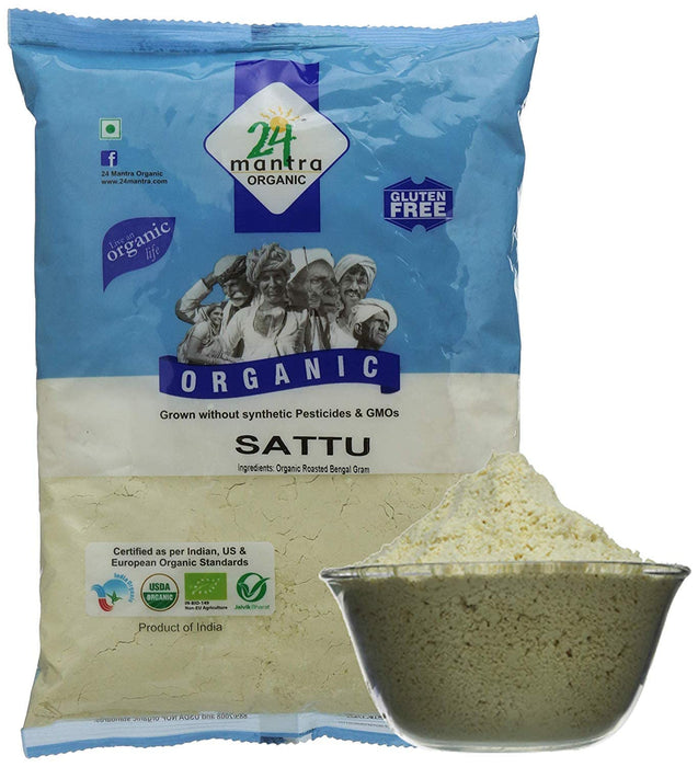 24 Mantra Organic Sattu Flour