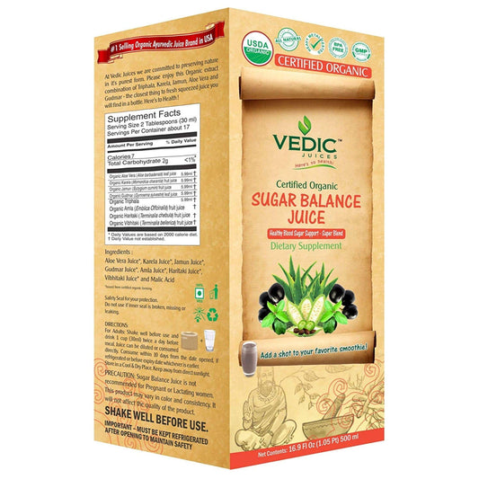 Vedic Sugar Balance Juices Twin Pack (2x500ml)