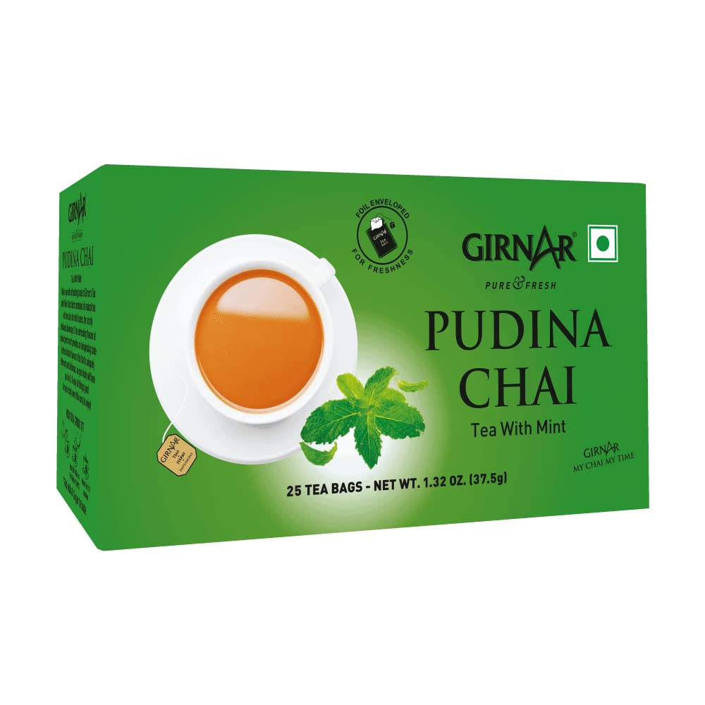 Girnar Mint Tea (25 Tea Bags)