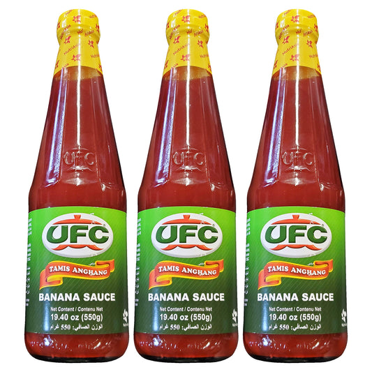 UFC Filipino Tamis Anghang Banana Sauce (3 Pack, Total of 58.2oz)