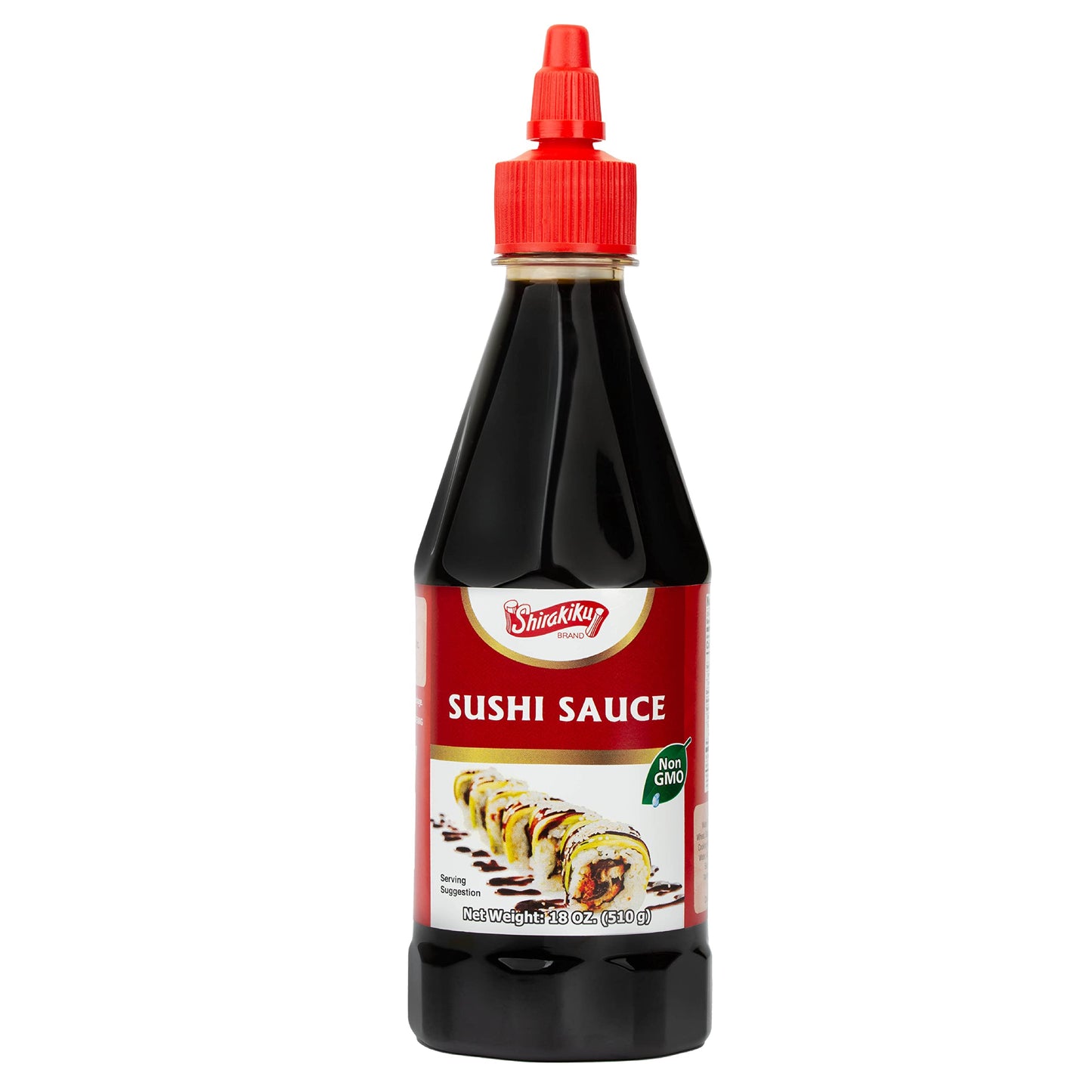 Japanese Sushi Sauce by Shirakiku | Sweet and Savory Authentic Asian Sauce for Sushi, Cooking, Grilling, Perfect for Eel, Unagi | Non GMO| 18 oz. (Sushi Sauce)
