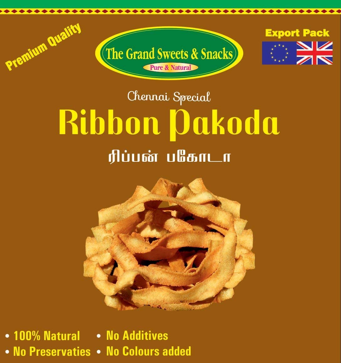 The Grand Sweets & Snacks Ribbon Pakoda - 170 Grams