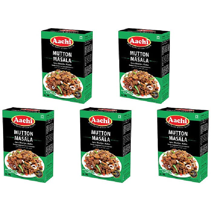 Pack Of 5 - Aachi Mutton Masala - 200 Gm