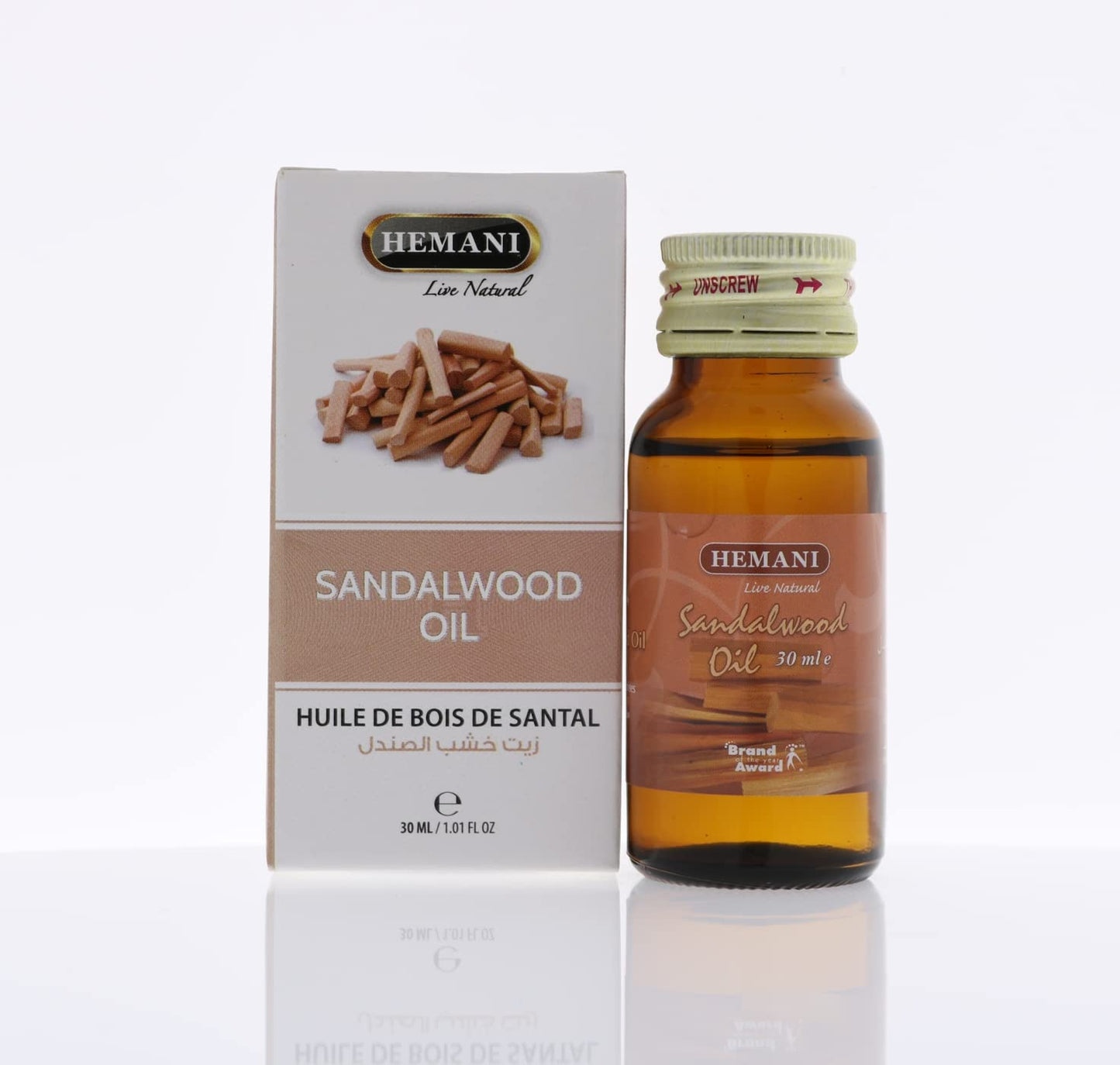 Natural Oil 30 ml (Sandalwood)