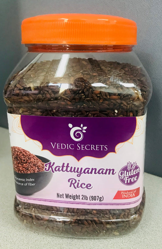 Vedic Secrets - Kattuyanam Rice 2 lbs