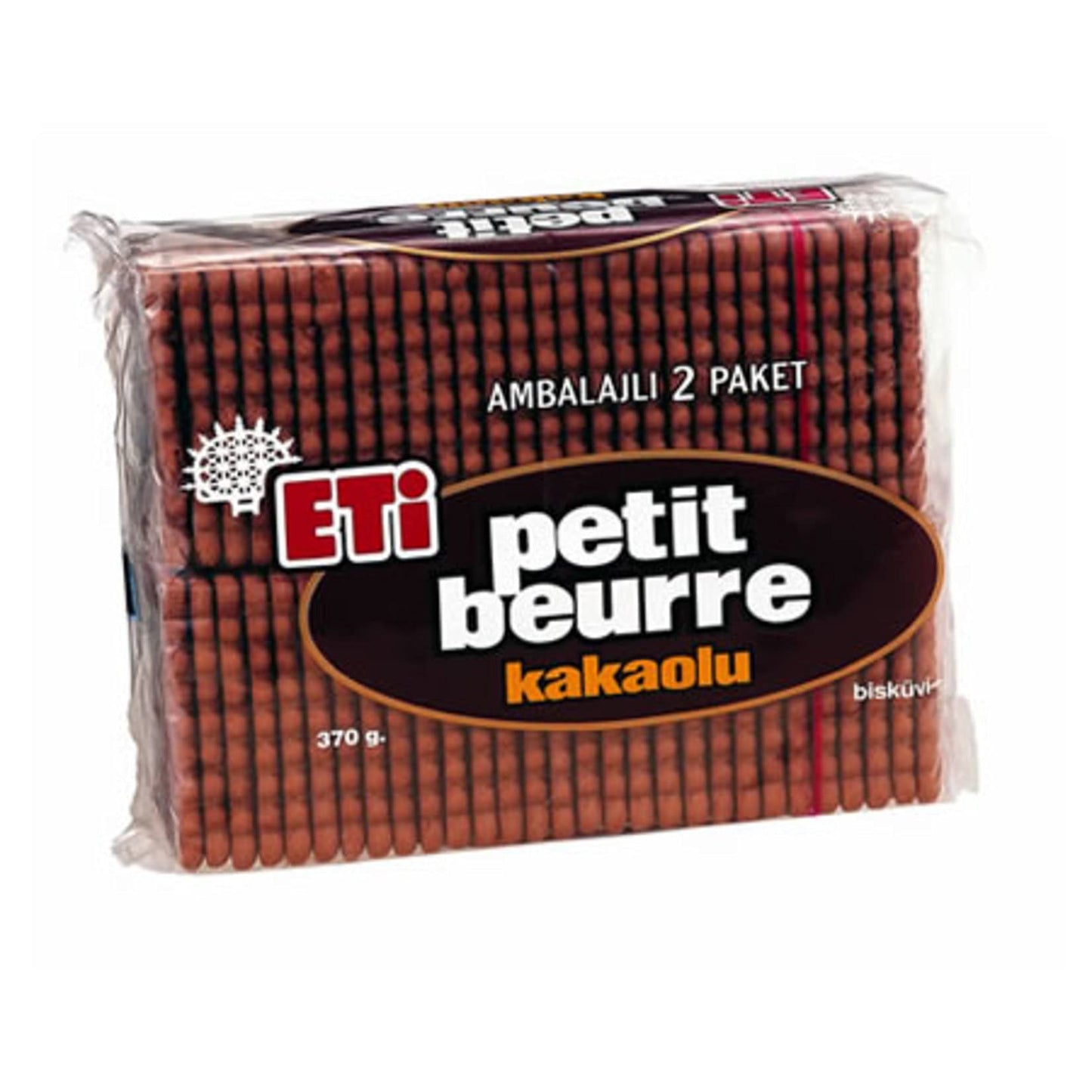 Eti Petit Beturre Tea Biscuits with Cocoa 370g (2 X 185g)