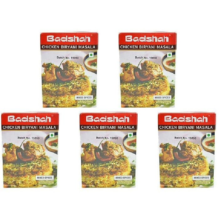 Pack Of 5 - Badshah Chicken Biryana Masala - 3.5 Oz