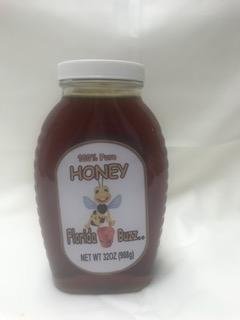 Florida Buzz 100 % Pure Honey 32 Oz
