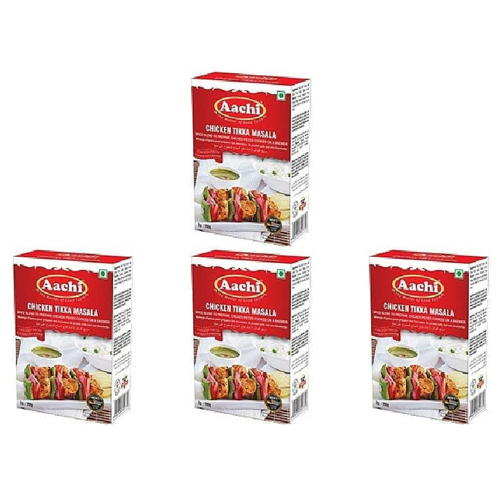 Pack Of 4 - Aachi Chicken Tikka Masala - 200 Gm