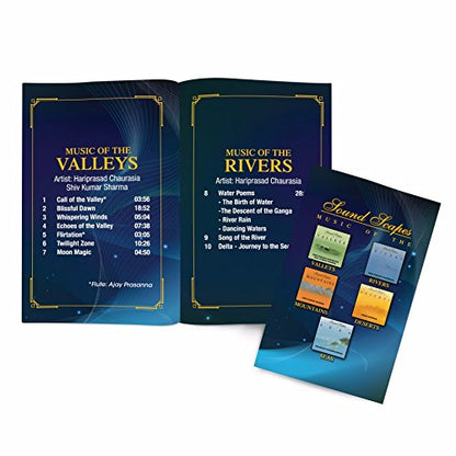 Music Card: Soundscapes - Rivers - Seas - Deserts - Mountains - Valleys (320 Kbps Mp3 Audio) (4 GB) [USB Memory Stick] VARIOUS