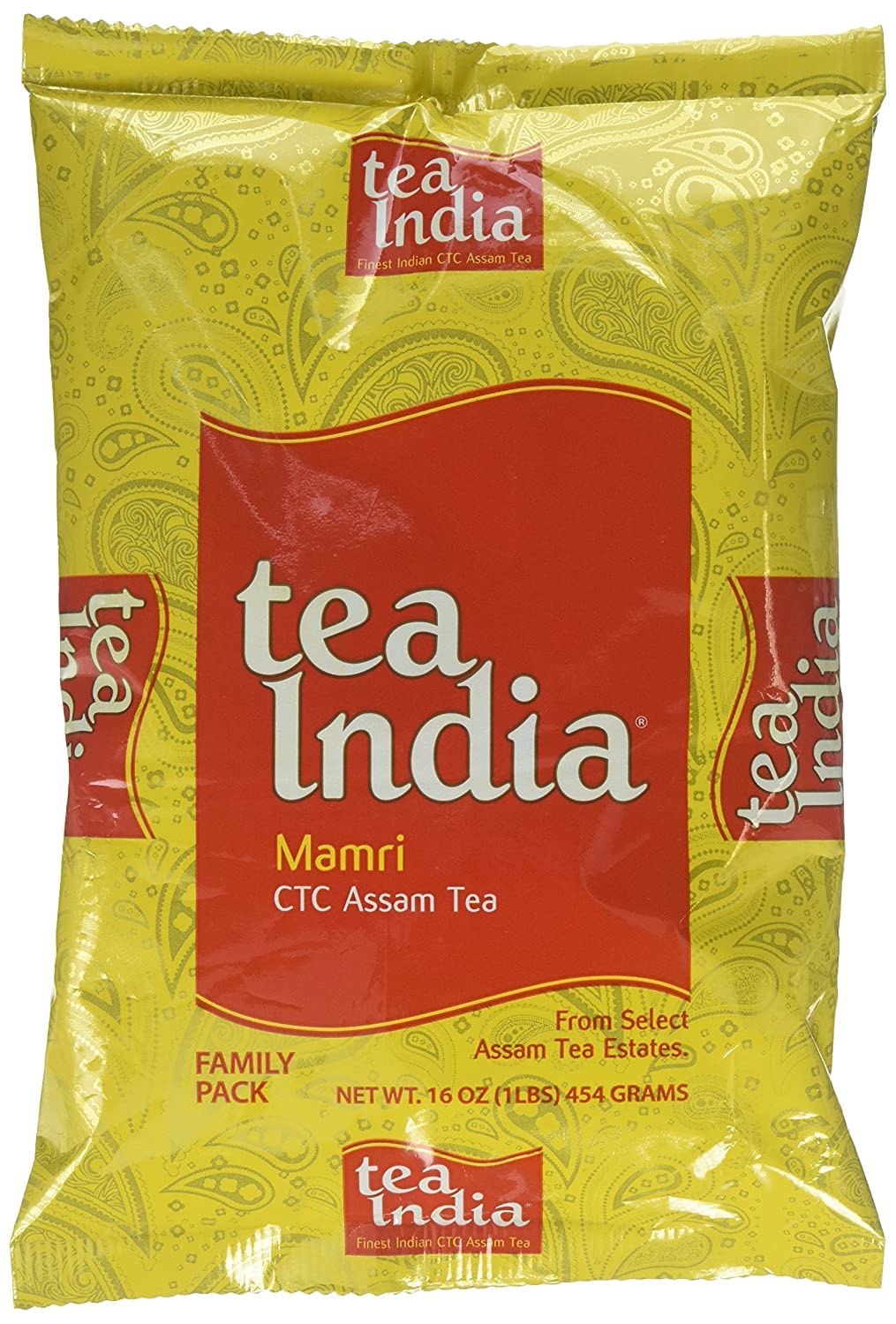 Tea India - Mamri CTC Assam Black Tea loose leaf 16 Oz.