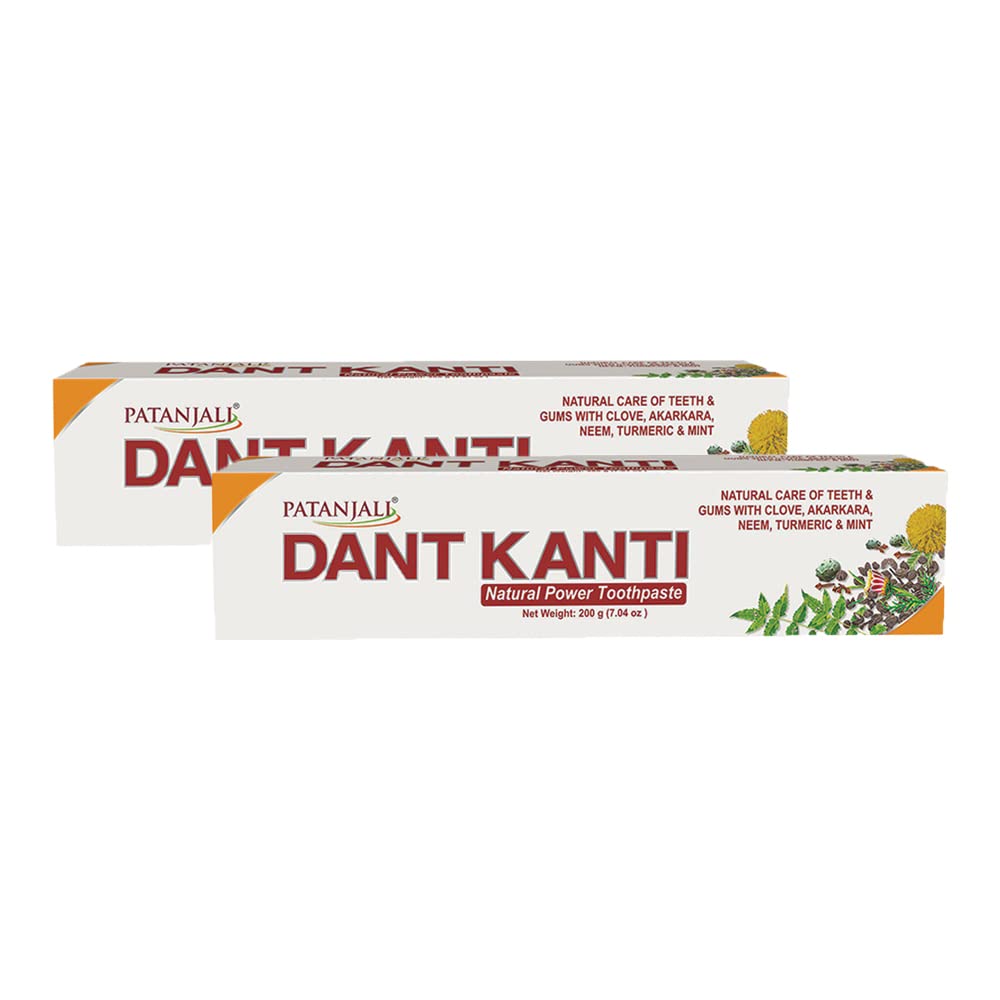 PATANJALI DANT KANTI Pack of Two (200gm x 2) - Bath & Shower