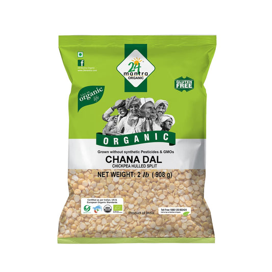 24 Mantra Organic Chana Dal 2 lbs