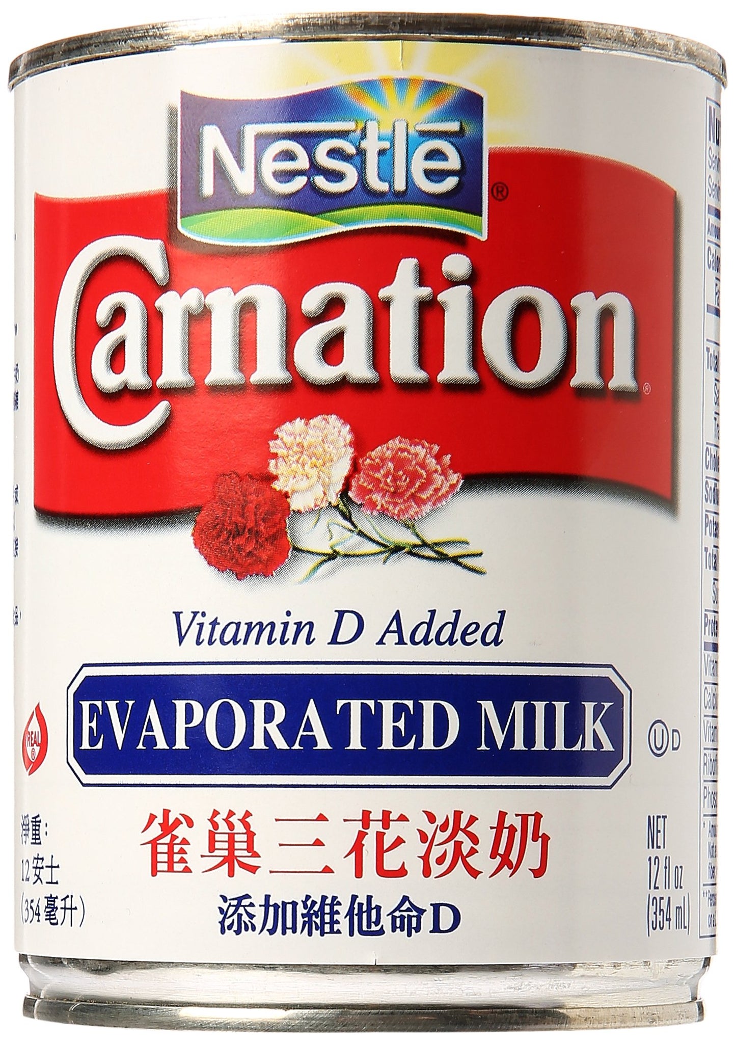 Nestle Carnation Evaporated Milk 12 Oz