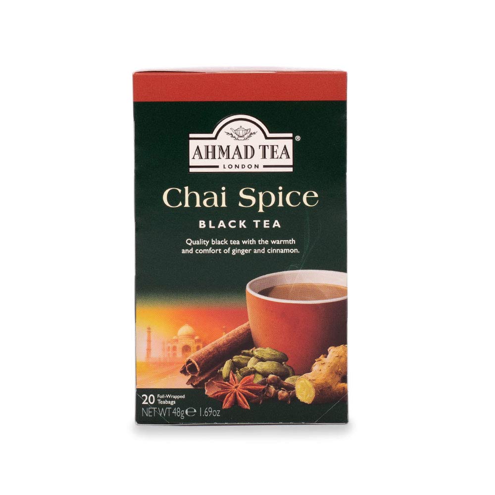 Ahmad Tea Digest- Chai Spice Black Tea 20 foil wrapped