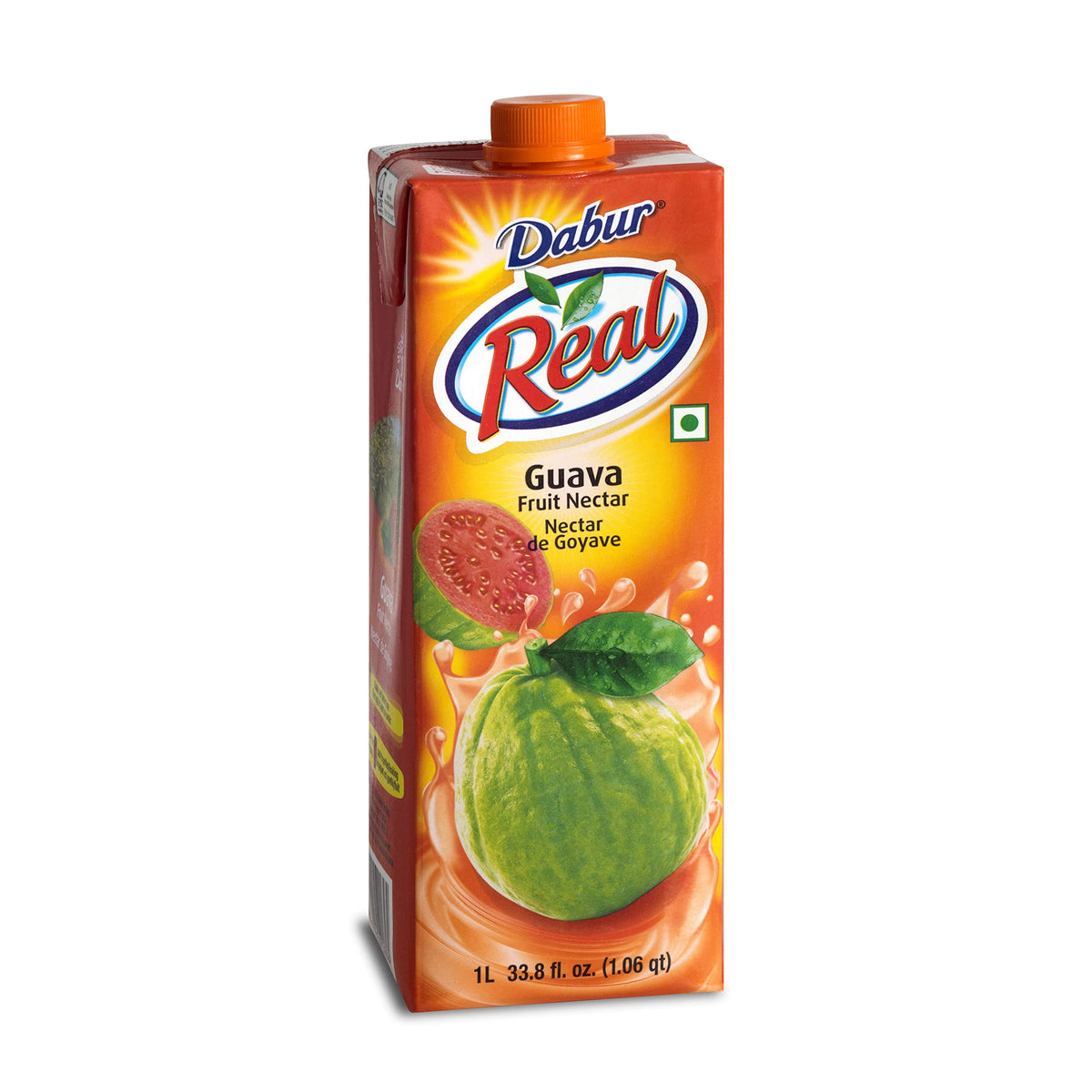 Dabur Real Guava (Mocktail/Cocktail) Fruit Nectar 1 Ltr. ( pack of 3)