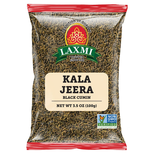 Laxmi All-Natural Kala Jeera (Caraway Seeds) - 3.5oz