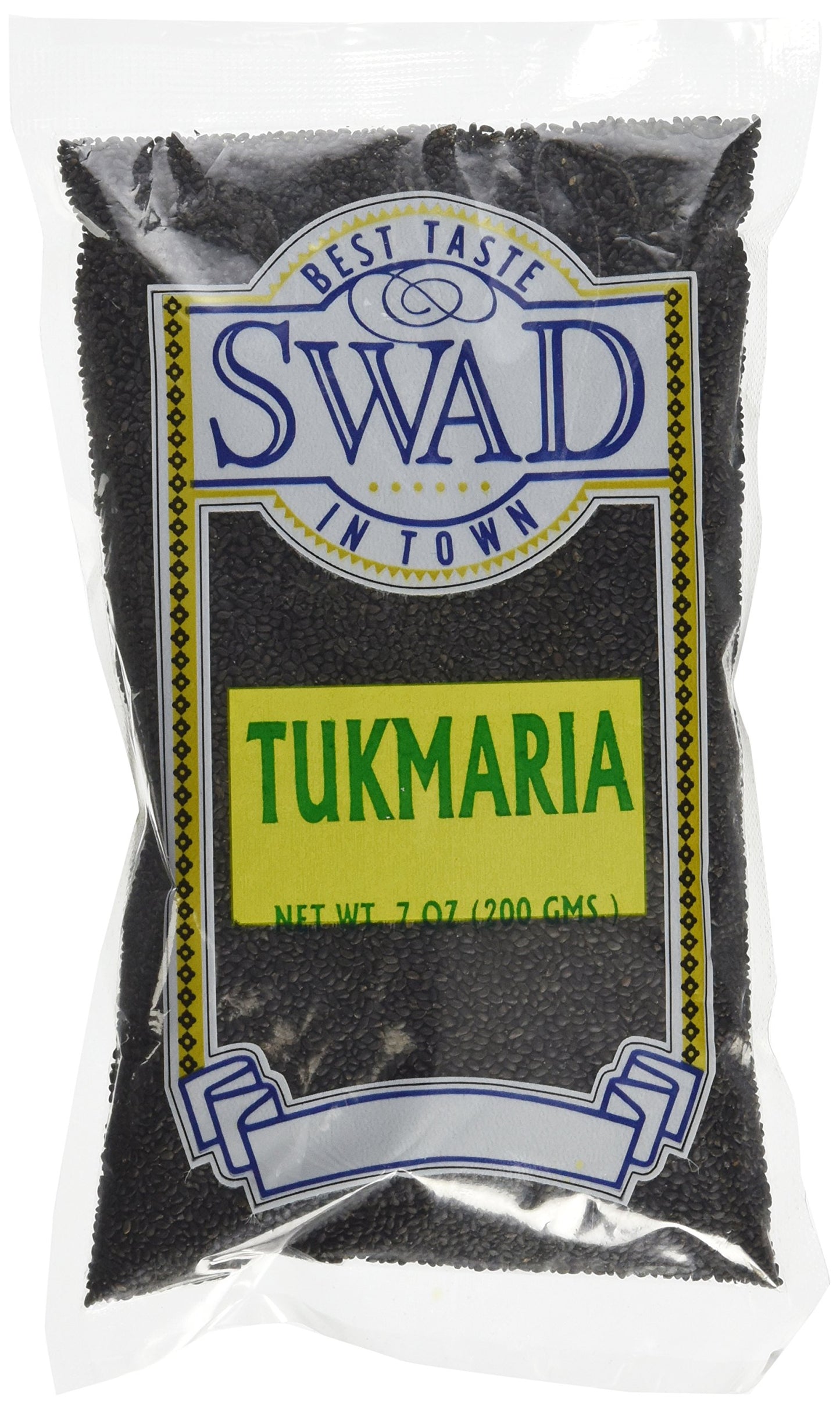 Swad Tukmaria Sacred Basil Seeds, 7 Ounce