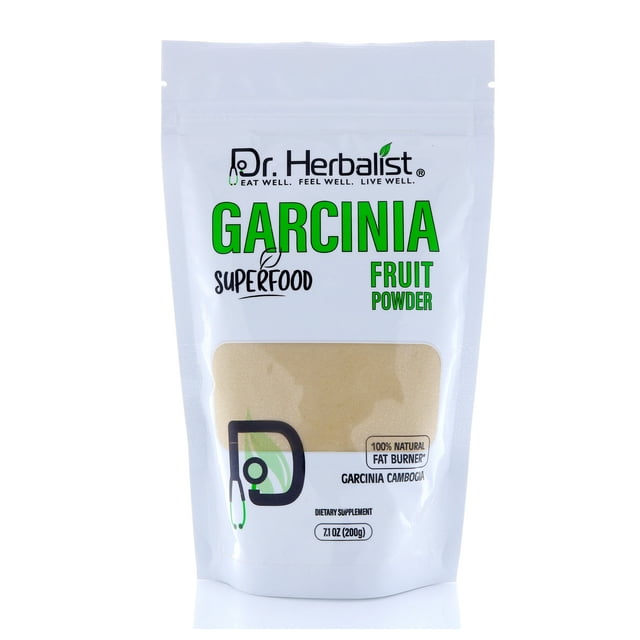 DR. Herbalist Garcinia Powder 200g 100% Natural & Authentic Herbal Powder Famous Weight Loss Supplement Boosts Metabolism Co
