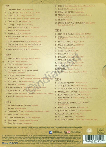SUFIAANA AGAIN (5 CD PACK) [Audio CD] NUSRAT FATEH ALI KHAN