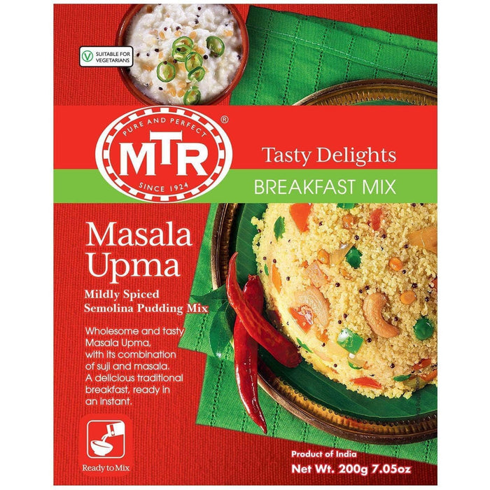 MTR Masala Upma Breakfast Mix - 200 Grams (Pack of 2)