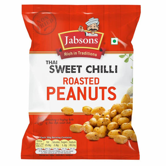 Jabsons roasted peanuts- Sweet Chilli 140 gms