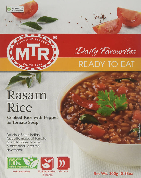 MTR Ready To Eat Rasam Rice 300 gms