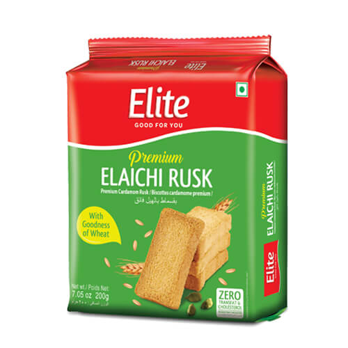 ELITE premium Elaichi Rusk 480 gms