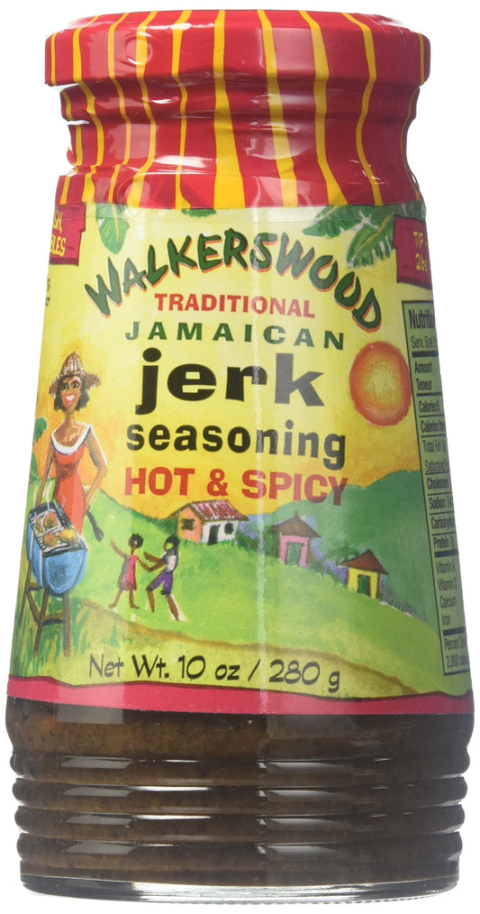 Walkerswood Traditional Hot and Spicy Jamaican Jerky, 2 Count