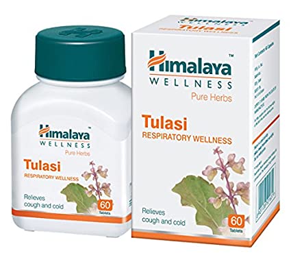 Himalaya Tulsi - Respiratory Wellness Tablets 60 capsules