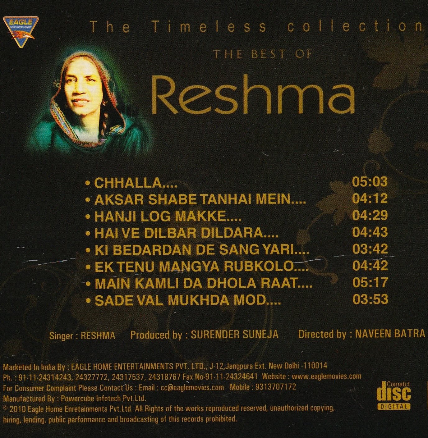 The Best of Reshma (The Timeless Collection) [Audio CD]