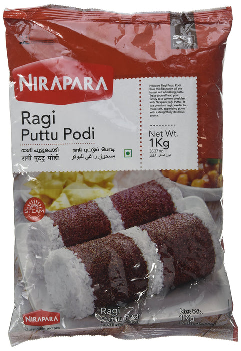 Nirapara Ragi Puttu Podi 1Kg