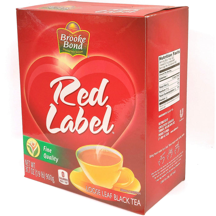 Brooke Bond red label loose leaf black tea 900 gms