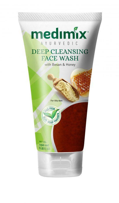 Medimix Deep Cleansing Face Wash With Besan And Honey150 Ml