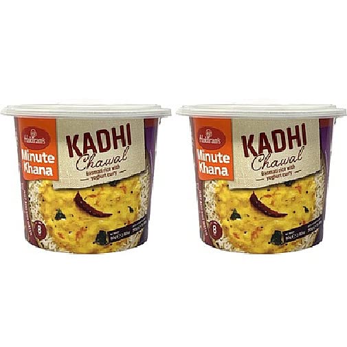 Pack Of 2 - Haldiram's Minute Khana Kadhi Chawal - 80 Gm - Haldiram Minute Khana