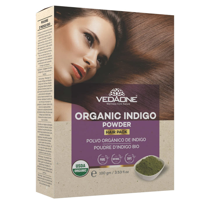 Vedaone Organic Indigo Hair Powder 100gm