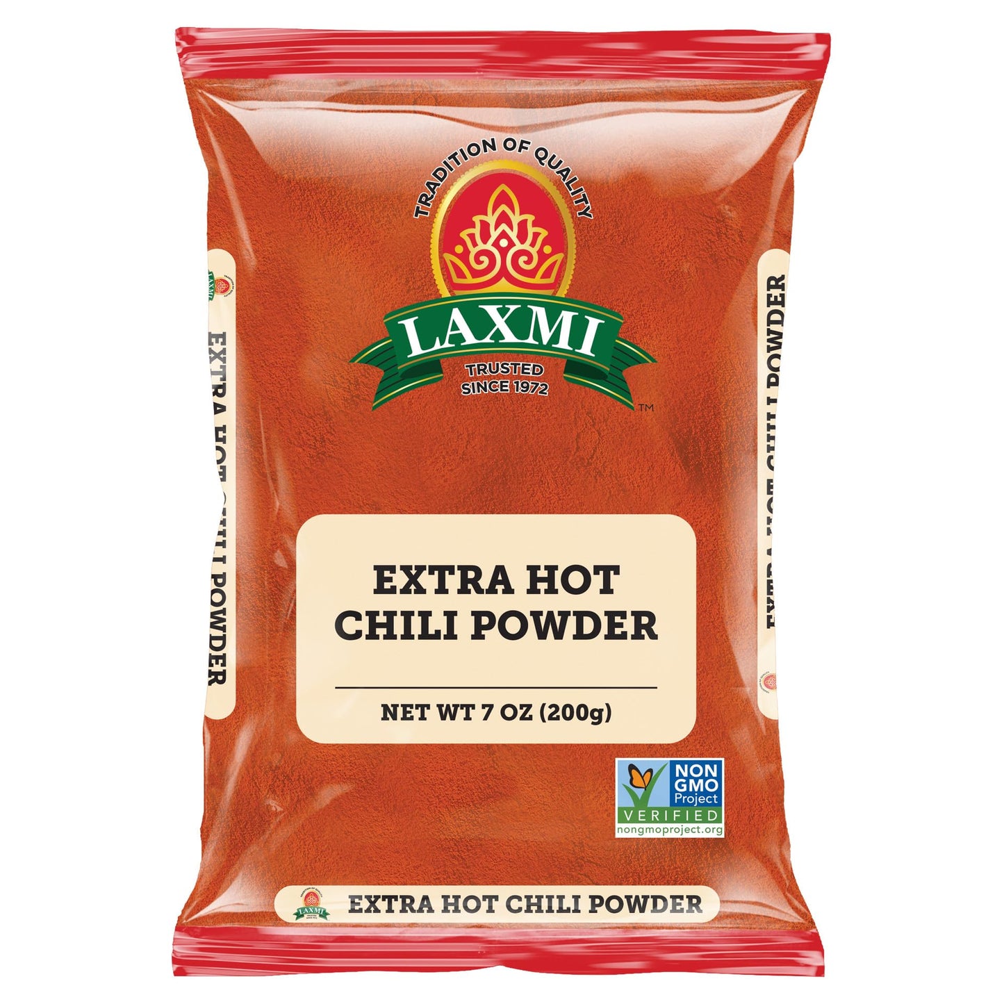Laxmi Extra Hot Chilli Powder 200 gms - Indian Spices
