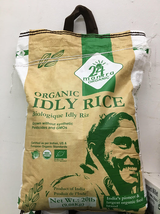 24 Mantra Organic Idly Rice 20 lbs