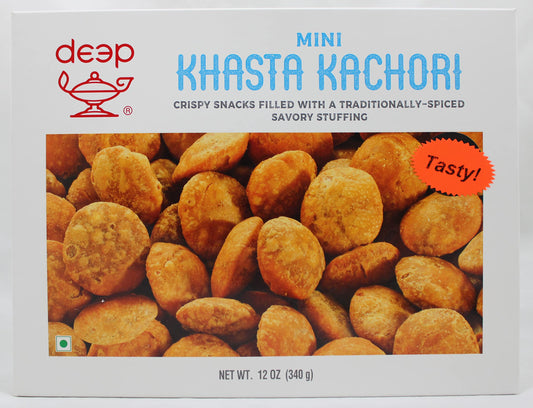 Deep Mini Khasta Kachori - Snack Balls - 100% Natural - 12 oz