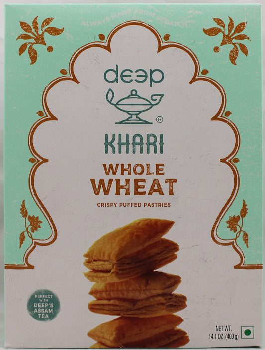 Deep- Whole Wheat Khari Puff Pastry 400 gms