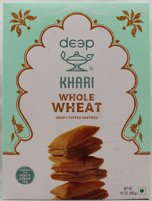 Deep- Whole Wheat Khari Puff Pastry 400 gms