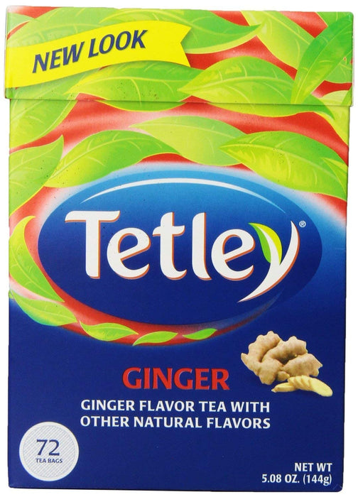 Tetley-Ginger flavour Tea 72 teabags