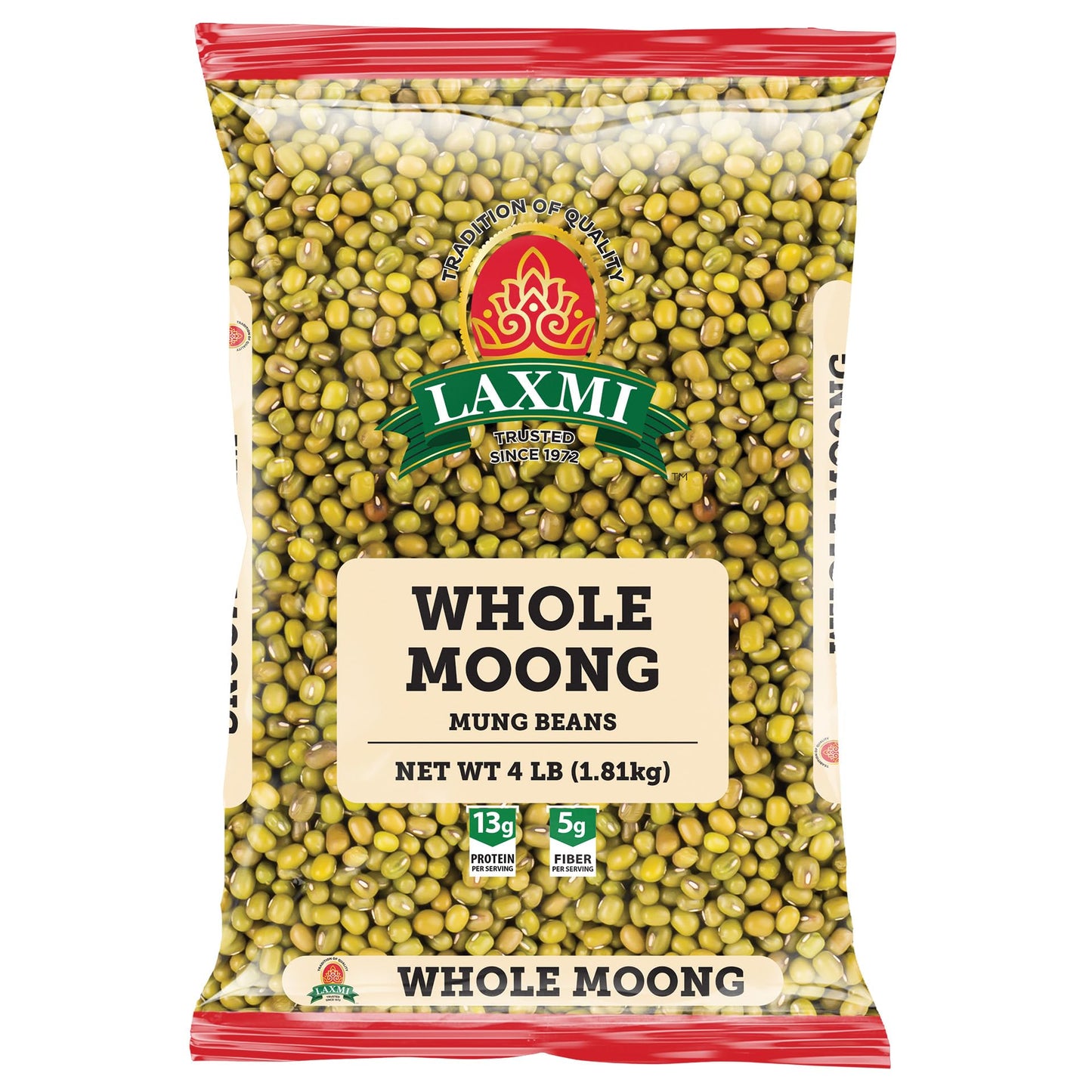 Laxmi Whole Moong 4 lbs